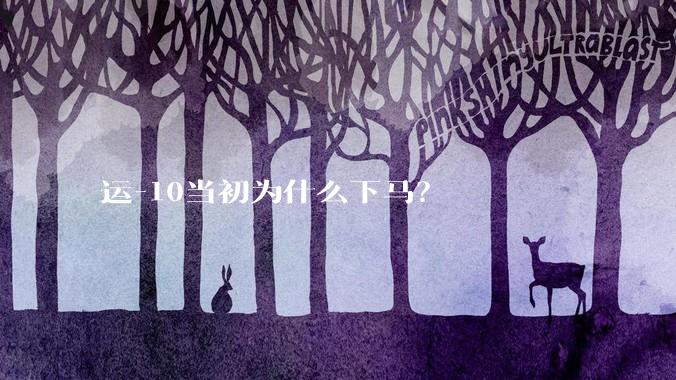运-10当初为什么下马？
